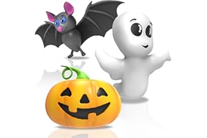 SplashEZ Halloween Baby Bath Toys, Mold Free Bath Toys for Babies & Toddlers, No Hole No Mold Tub, Beach, Pool, BPA-Free, Infant Play Set No Holes 1 3 6 12 18 Months