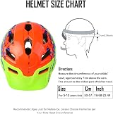 EXCLUSKY Kids Bike Helmet 50-57cm Adjustable 5-13 Years EU CE view 2