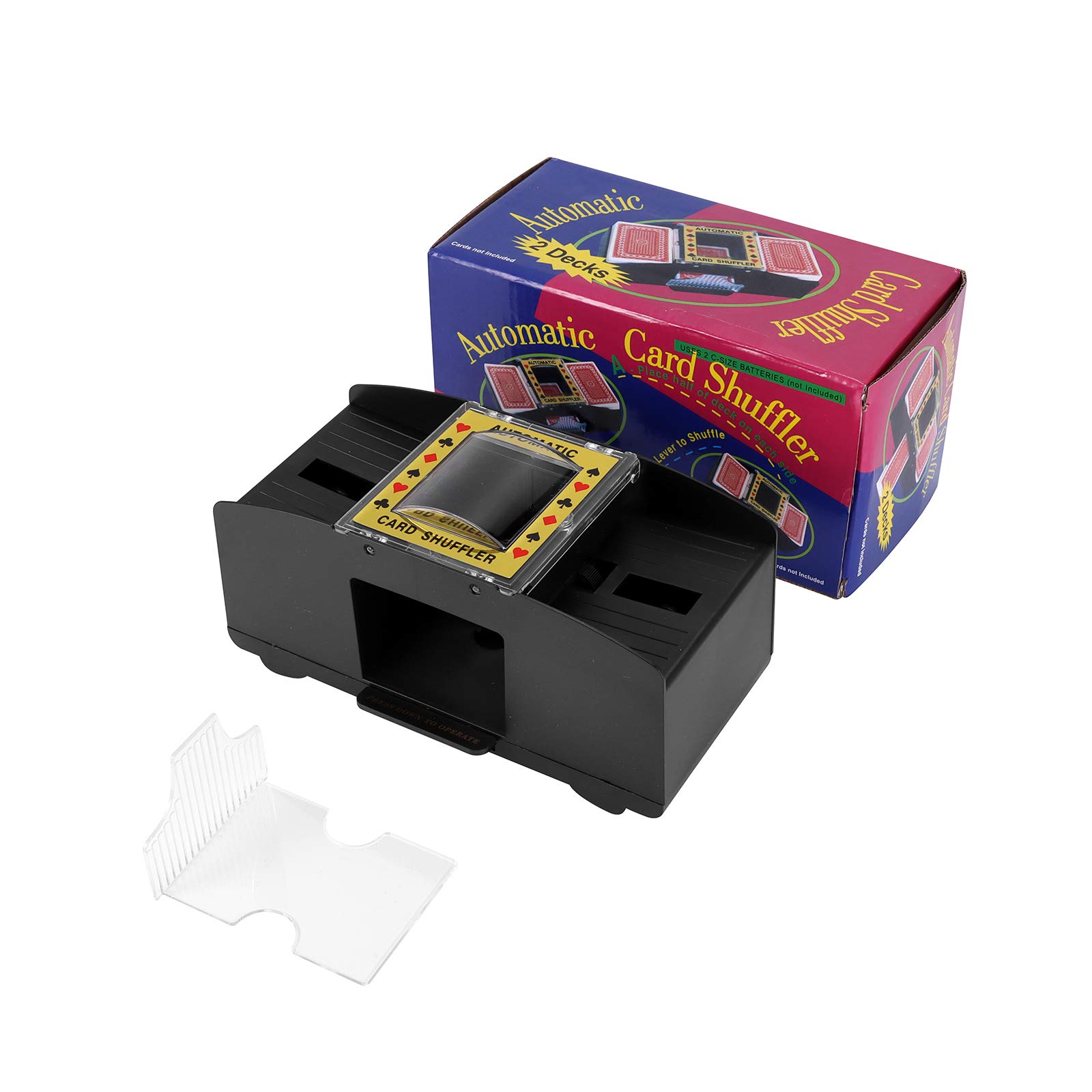 LTXDJ Card Shuffler, Automatic Card Shuffler Machine Battery Operated For Poker, Rummy, UNO