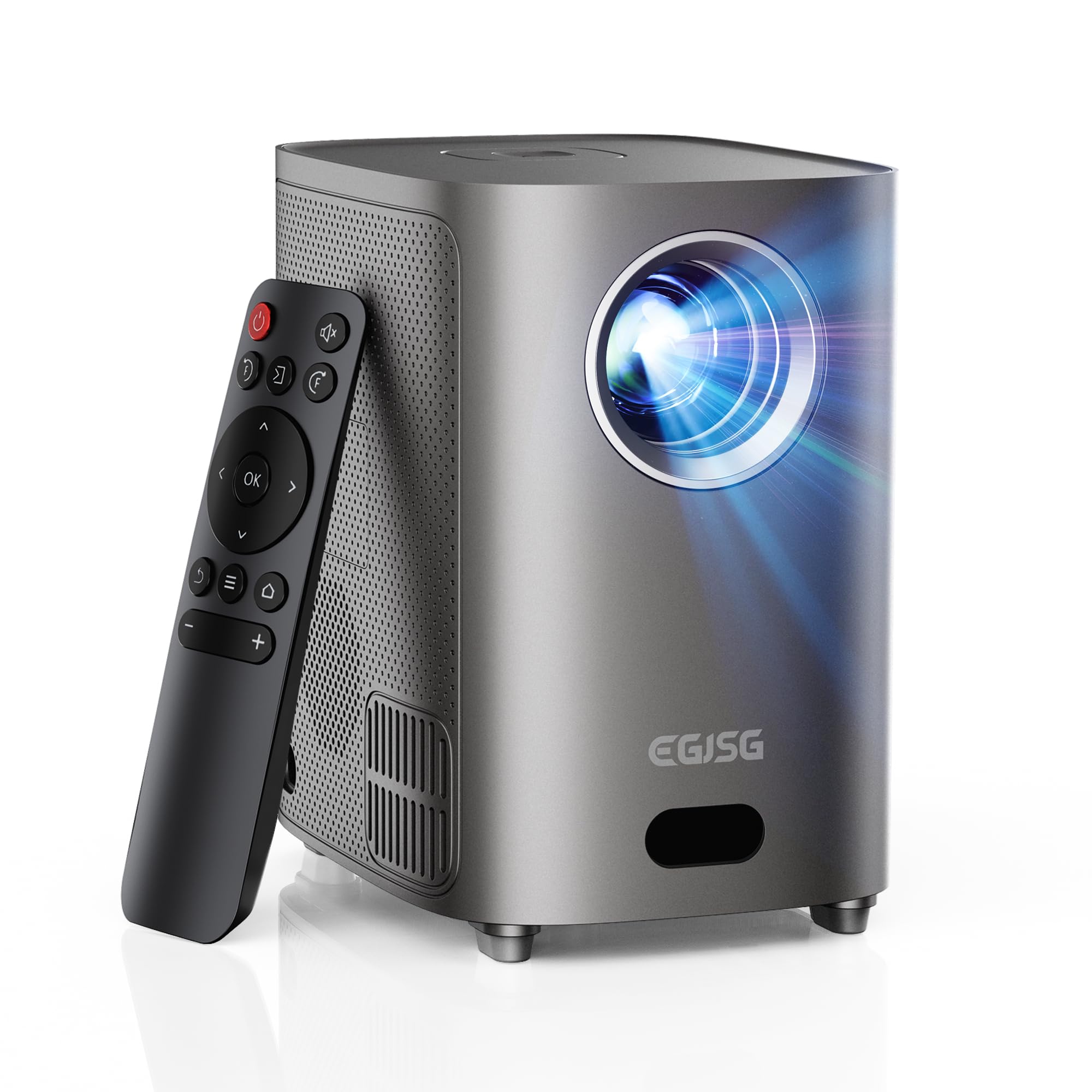 Photo 1 of [Electric Focus] Projector with WiFi and Bluetooth, 1080P,Portable Projector 4K with Zoom, Outdoor Movie Projector for Home Theater UP to 300" with Carry Bag, for Phone/TV Stick/PC