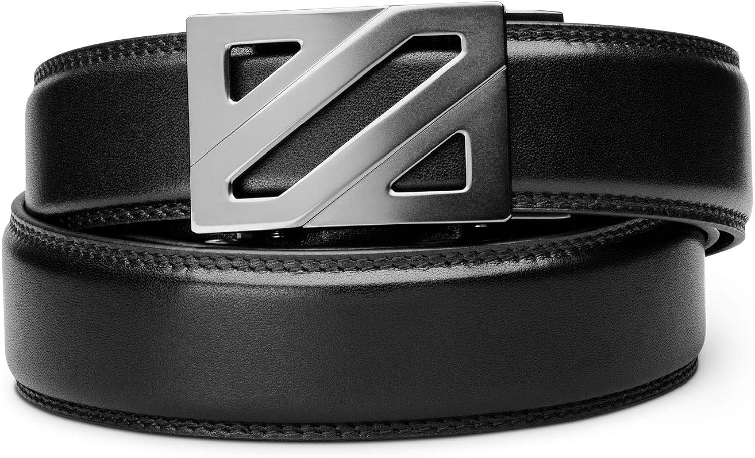 KORE Men&rsquo;s Full-Grain Leather Track Belt | &ldquo;Epic&rdquo; Alloy Buckle
