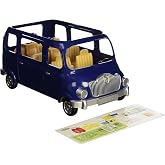 Calico Critters - Family Seven Seater Car - Family Vehicles | Buckle up the whole crew - seven seats for road trip storytelling that rolls smoothly into picnic and travel scenes, Ages 3+