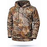 Realtree Hunting Camouflage High Pile Fleece | Poly Hoodie sweatshirts for Men and Women - Outdoor Wear