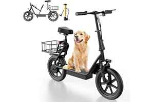 NAVIC Electric Scooter Adults,18/27/49Mile Range,Electric Scooter for Adults,Top Speed 22Mph,350/500W Motor,8.5"/14'' Tires,Foldable e Scooter with Back Basket,APP