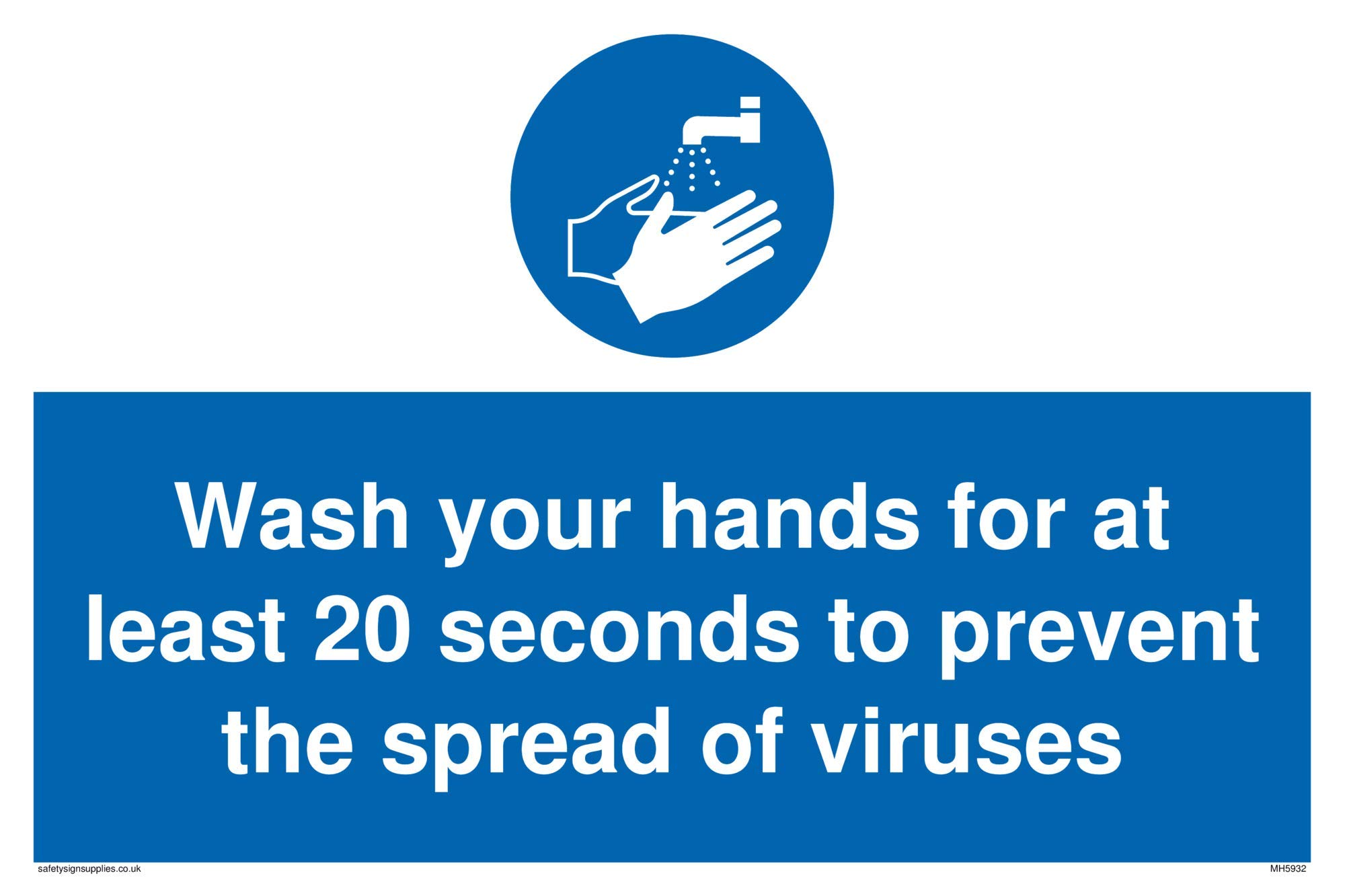 Viking Signs Please use hand sanitiser sign - Vinyl/Sticker