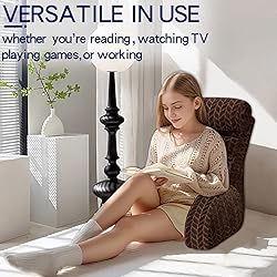 Tinuniyaa Back Pillow for Bed Sitting Up, Reading