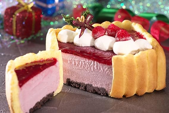 Amazon 銀座千疋屋 フランボワーズのクリスマスケーキ アイスケーキ お届け 12月23日 クリスマスケーキ予約15 銀座千疋屋 洋菓子ギフト 通販