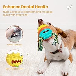 HGB Squeaky Treat Dispensing Dog Toys to Keep Them