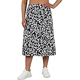 ANIVIVO Women's Midi Length Skorts Skirts with Pockets Modest Skirts 28" Long Knee Length Athletic Skorts