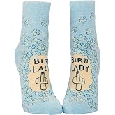 Blue Q Novelty Ankle Socks - Funny Socks for Women, Fun Gifts - Size 5-10 | Cute Socks for Women featuring silly designs, soft combed cotton, colorful &amp; vibrant graphics, cozy fit for casual outfits