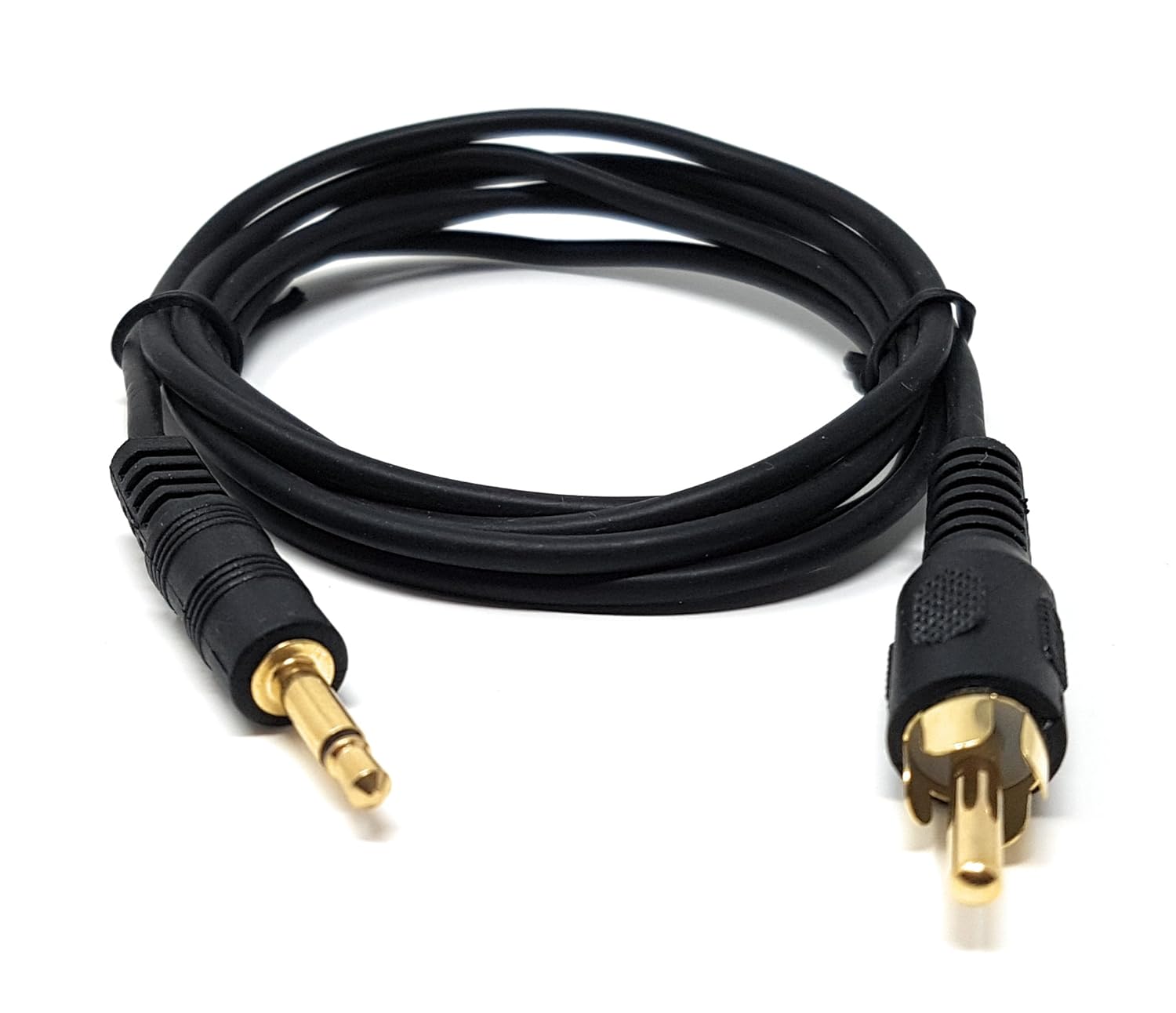 Cable coaxial de audio mono de 2 pines de 3,5 mm a RCA 1 m disponible
