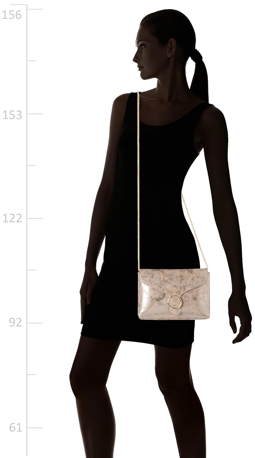 caprese lisa women's sling bag (soft gold)