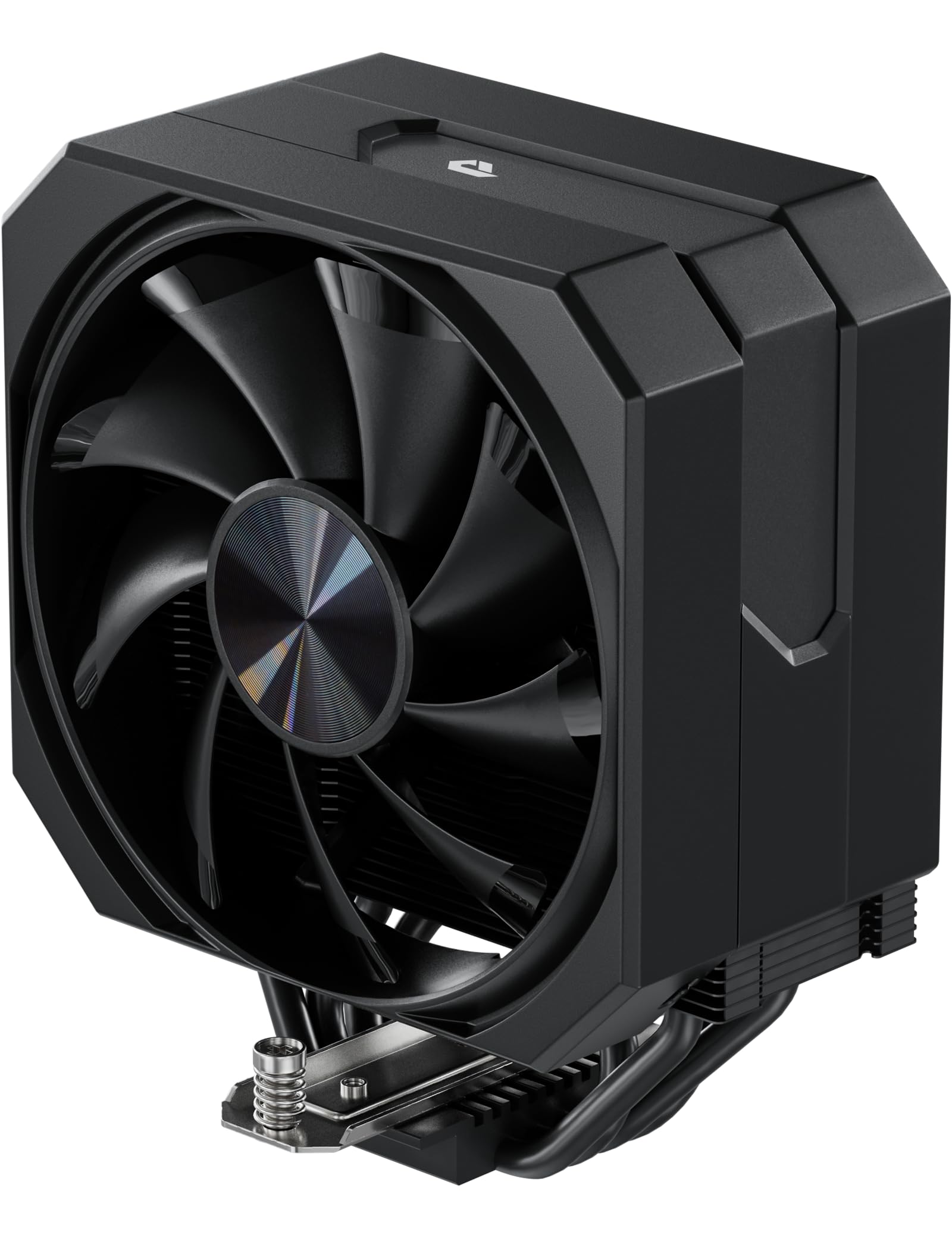 Photo 1 of CPU Air Cooler with 4X6mm Heat Pipes,120mm Fan CPU Cooler 1650rmp,CPU Cooler AMD AM5/AM4/AM3 Series,CPU Air Cooler 6.1’’ Height Compatible with Intel LGA 1700/1851/1155/1156/2011/2066(Black)