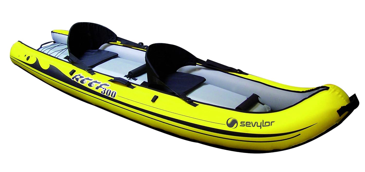 Sevylor Sit on Top Reef(TM) 300 - Bote Inflable, Kayak de Mar 2 ...