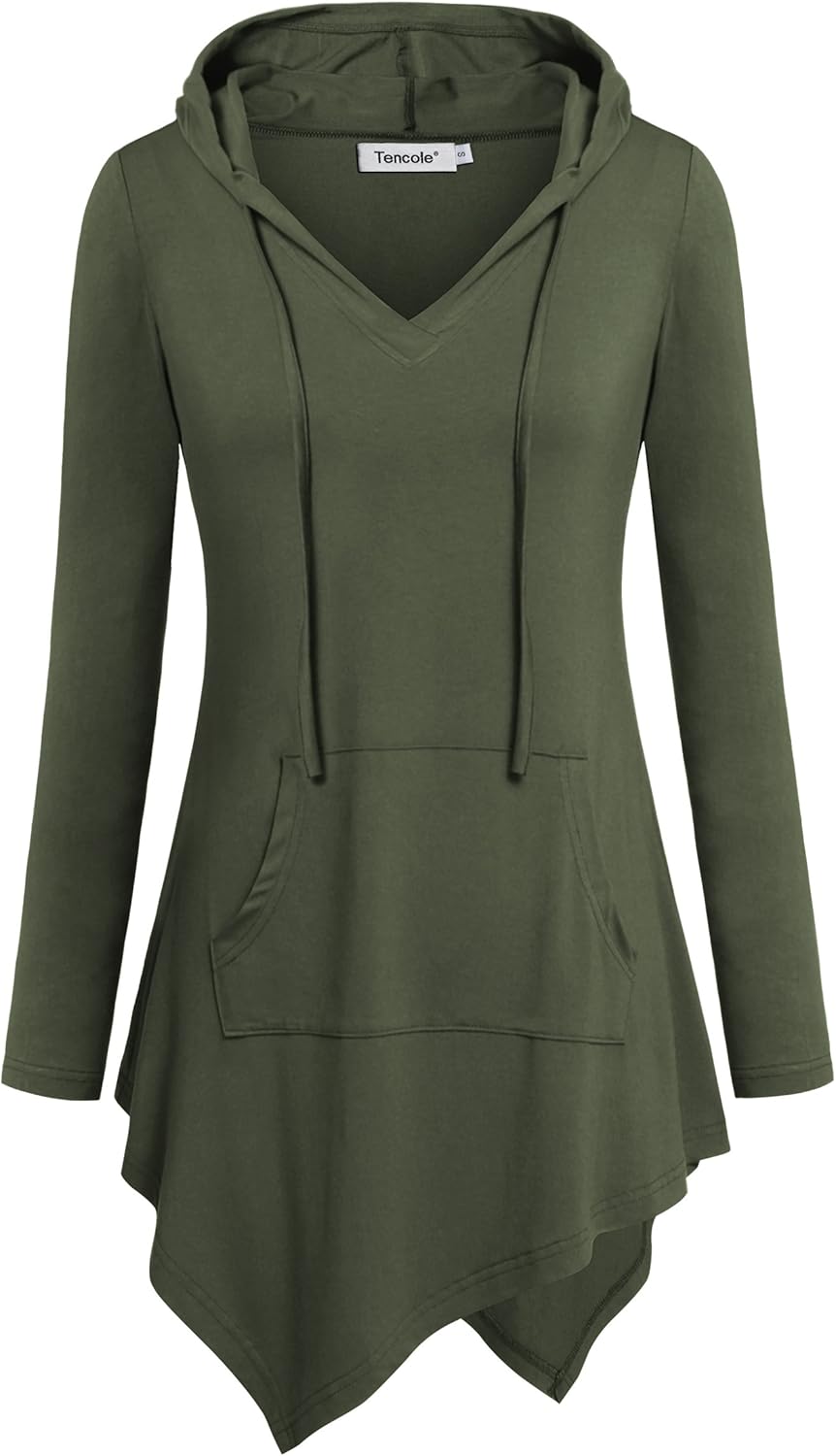 long asymmetrical hoodie