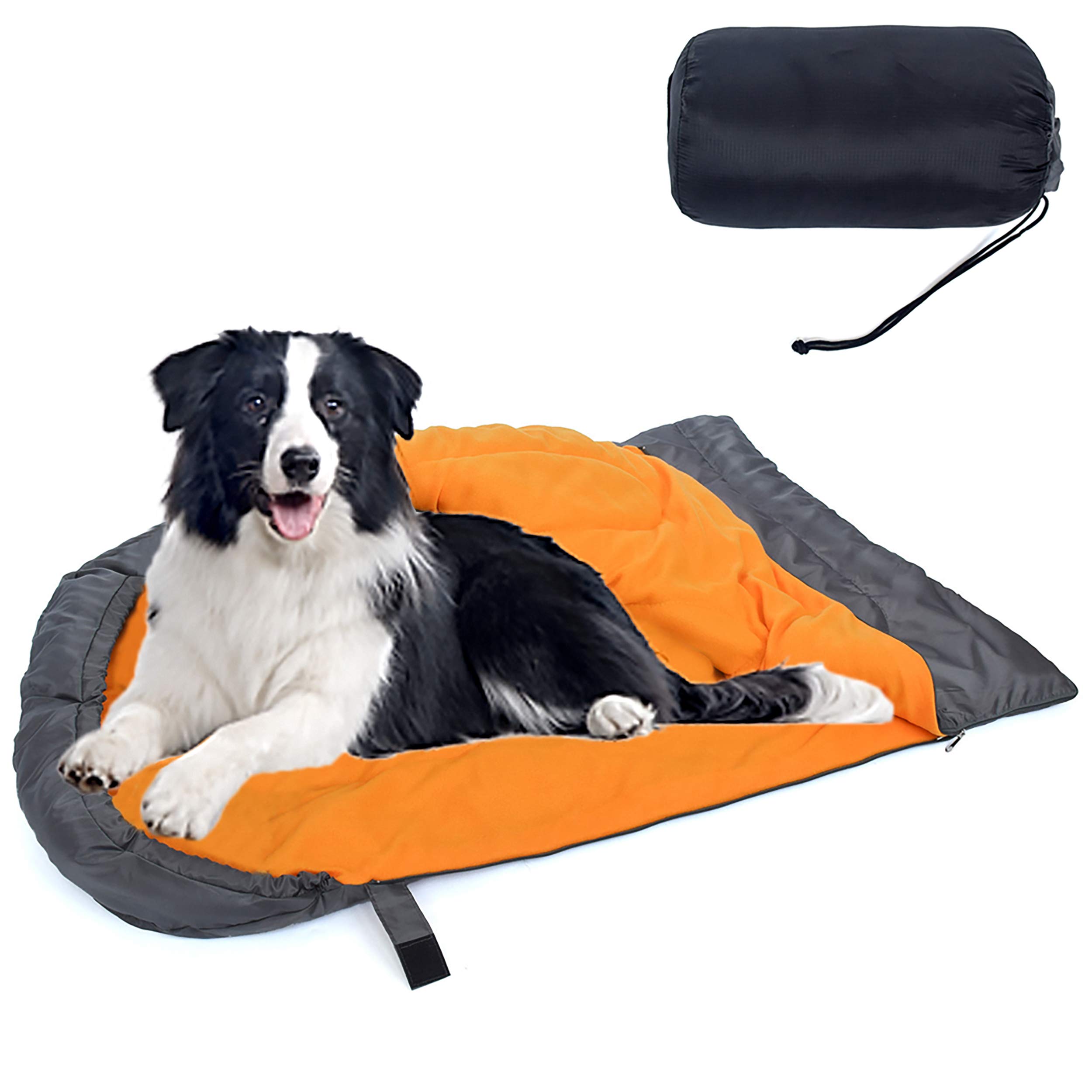 OROOTL Dog Bed Sleeping Bag for Pet Warm Travel Bag Pet Sleeping Bag Backpack Portable Lightweight Dog Travel Bed Mattress Pets Mat for Traveling Camping Hiking Outdoor Indoor