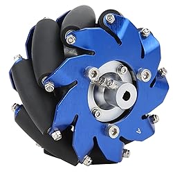 4in Mecanum Wheel Aluminum Right Wheel,45 Degree