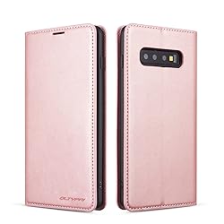 QLTYPRI Samsung Galaxy S10 Plus Case, Premium PU