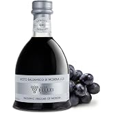 Acetaia Bellei Bell Silver Aged Balsamic Vinegar of Modena - 8.45 fl oz | IGP certified. Medium density. Smooth, balanced flavor. For salads, chicken, and bread with olive oil. Made in Italy.