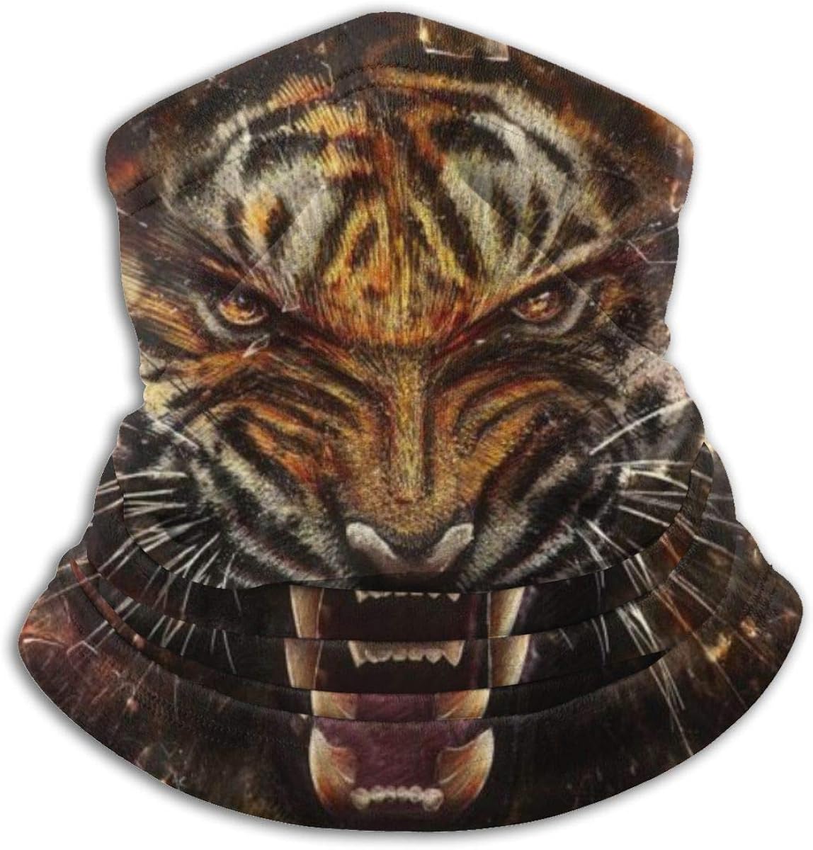 Tiger Face Bandanas Face Mask For Men Women Half Face Cover