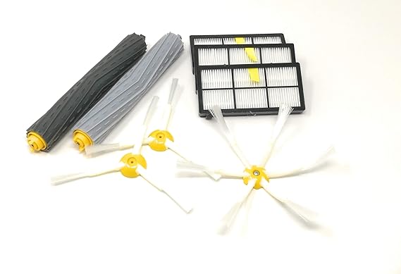 Bürsten und Filter Wartungsset Ersatzset passend für iRobot Roomba der 800 / 900 er Serie (870 , 871 , 880 , 890 , 980)