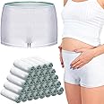 Cutecrop 30 Pcs Disposable Mesh Postpartum Underwear Women Panty Breathable Maternity Underwear Care Stretchy Panties