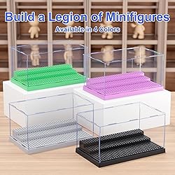 Mlikero Display Case for Minifigures Action Figures