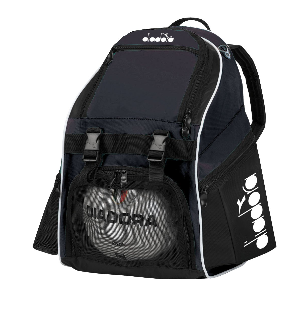 Diadora Squadra II Soccer Backpack (Black)