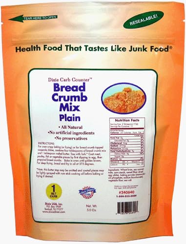 Dixie Carb Counter Low Carb Bread Crumb Mix Plain