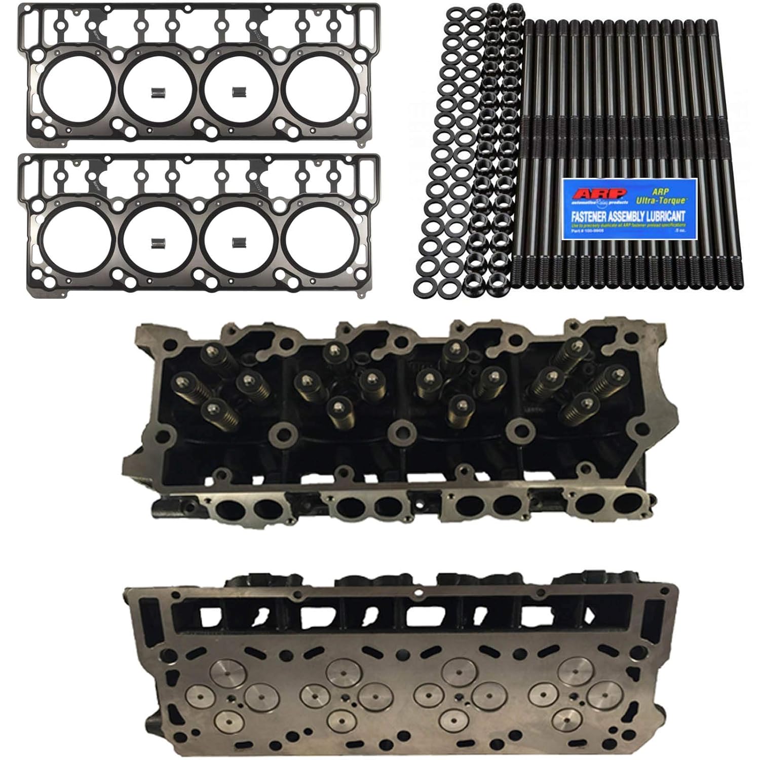 New 20mm Cylinder Heads ARP Mahle Head Gaskets Fits Ford Powerstroke