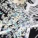 SUNVORE Star Confetti Holographic Stars Glitter Confetti, Great for Party Decoration, Wedding Supplies and Nail Art, Pack of 50g (Size- 6mm)