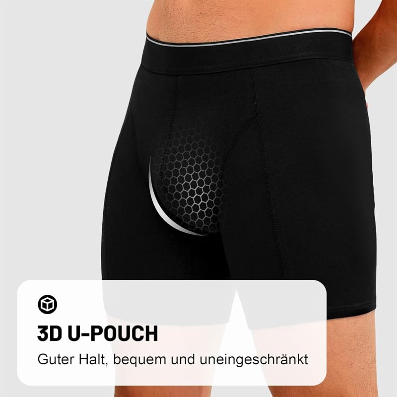 Boxershorts Herren Baumwolle (2er - 5er Pack) B+B+B a M