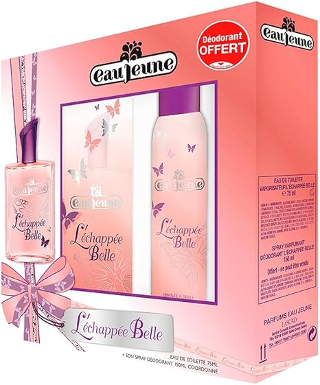 EAU JEUNE Coffret Echappée Belle, Eau de Toilette 75ml avec ...