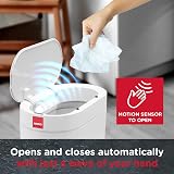 5 Litre Auto Sensor Dust Bin White Grey Trim 2 Year Guarantee view 2
