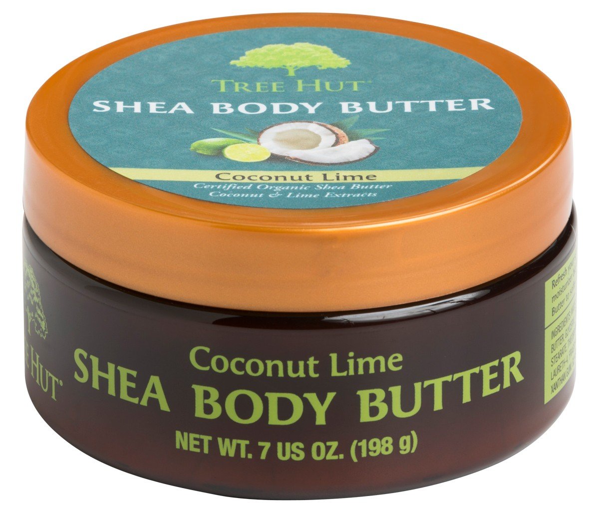 Tree Hut Shea Body Butter 7 Ounce Coconut Lime (207ml) : Beauty