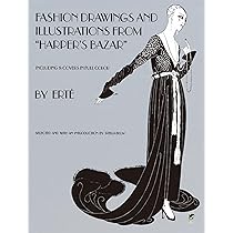 追加画像】洋書Designs by Erte エルテハーパーズバザー