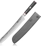 Amazon.com: Cangshan YARI Series X-7 Damascus Steel 7-inch Santoku
