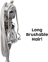 Rainbow High Shadow High Luna Madison 28cm Doll Metallic Grey Outfit Hair view 5