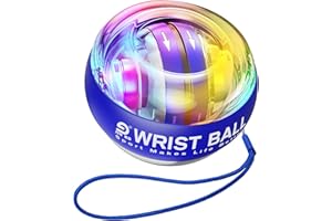 JIN BD Wrist Trainer Ball Auto-Start Gyroscopic Forearm Exerciser Gyro Ball for Strengthen Arms, Fingers, Bones and Muscles