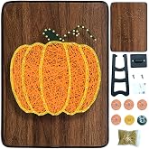 BAZIMA DIY String Art Kit for Beginner, DIY Pumpkin Craft Kit,Unique Gift,Craft Kit for Holidays
