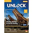 Unlock Level 1 Reading, Writing and Critical Thinking Student's Book with Digital Pack