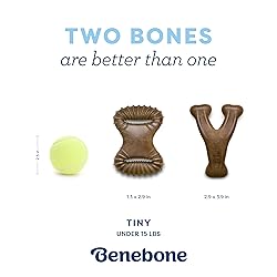 Benebone Puppy 2-Pack Dental Chew/Wishbone Dog Chew