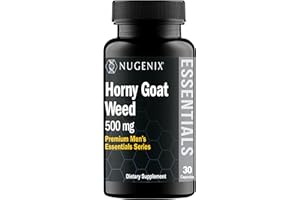 Nugenix Essentials Horny Goat Weed Extract - Epimedium Extract - 30 Capsules