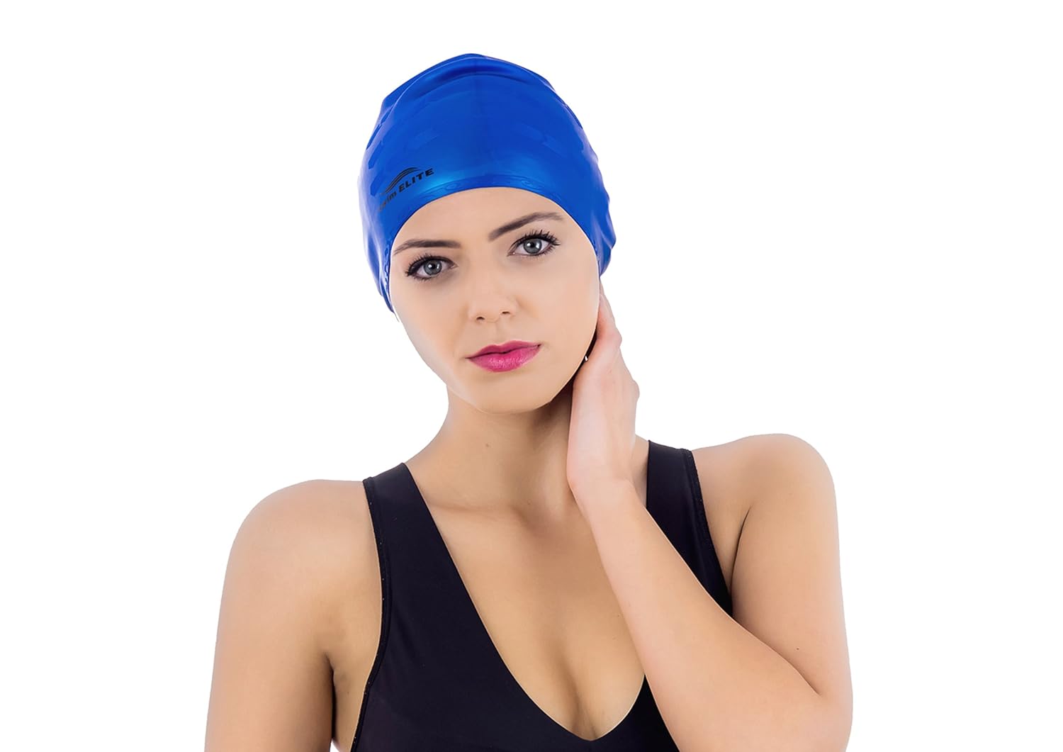Swim Caps Swimming Caps For Women Men Bathing Cap To Keep Your Hair Dry Silicone Swimcap For Long Hair Silicone Swim Caps For Long Hair Swim Cap For Long Hair Sports