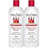 Fairy Tales Rosemary Repel Daily Kids Shampoo, 32 fl oz. and Conditioner, 32 fl oz. Duo – Kids Like the Smell, Lice Do Not (Pack of 2)