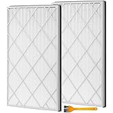 HE601 High-Efficiency Hepa Replacement Filter,Compatible with Shark Air Purifier 6-Fan(Models HE600, HE601,HE602),Part to HE6FKPET,HE6FKPRO,HE6FKBAS(2 Pack HEPA Filter+1 Pack Cleaning Brush)