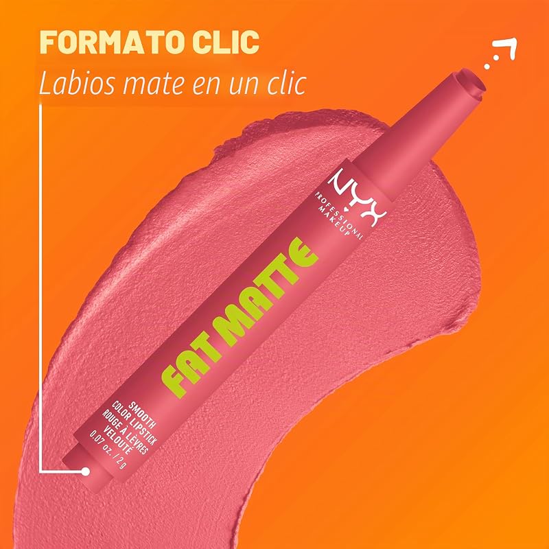 Bálsamo Labial Fat Matte, 11 Pink Puff, 2g