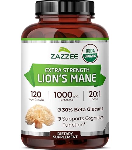 Amazon.com: Zazzee Extra Strength Citicoline, 500 mg per Serving