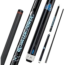 KONLLEN Heavy Hitter Jump Break Cue 3-Pieces Carbon Fiber Break