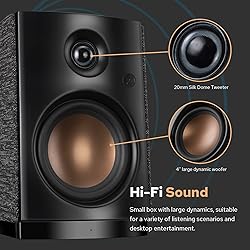 HiVi-Swans OS-10 HiFi Stereo Speakers, Bluetooth